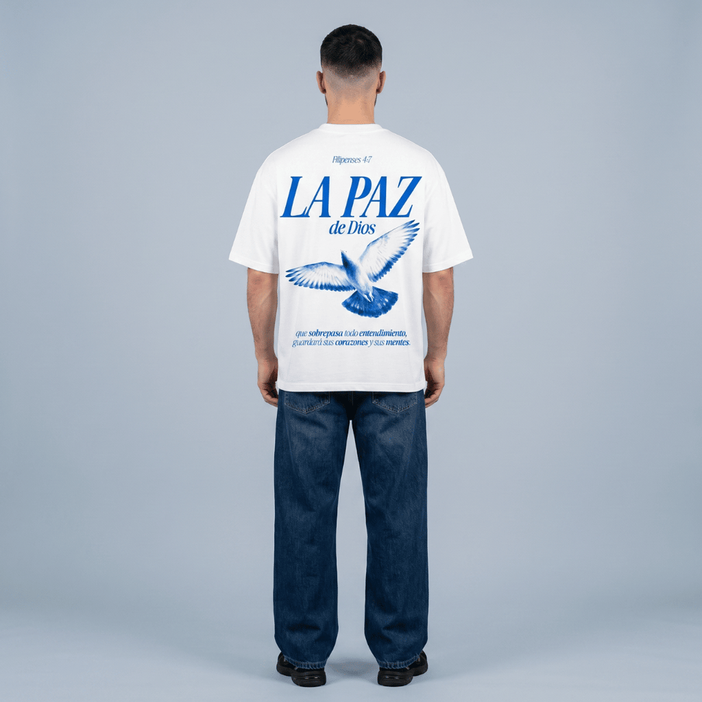 T-shirt oversized-LA PAZ DE DIOS-HOMBRE