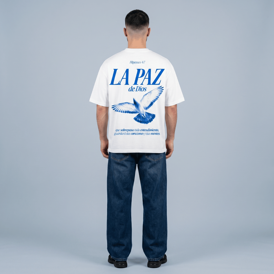 T-shirt oversized-LA PAZ DE DIOS-HOMBRE