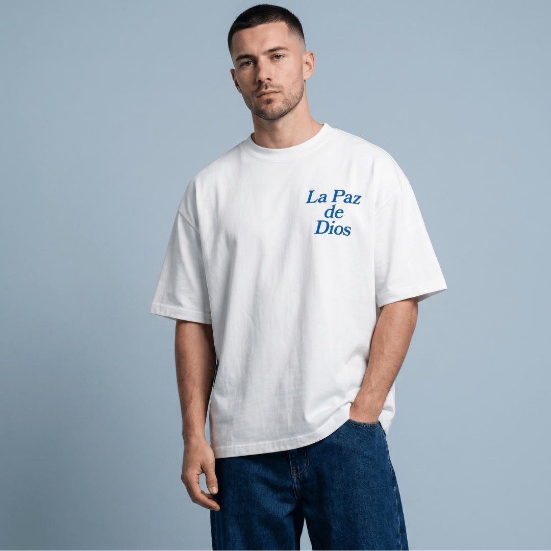 T-shirt oversized-LA PAZ DE DIOS-HOMBRE
