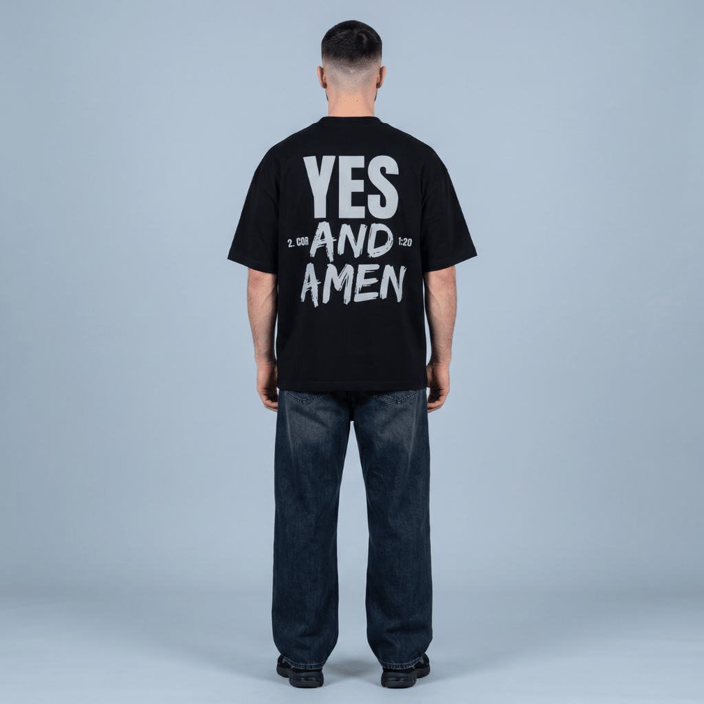 Tshirt oversized- HOMBRE-  YES AND AMEN