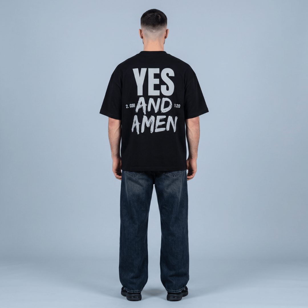 Tshirt oversized- HOMBRE-  YES AND AMEN