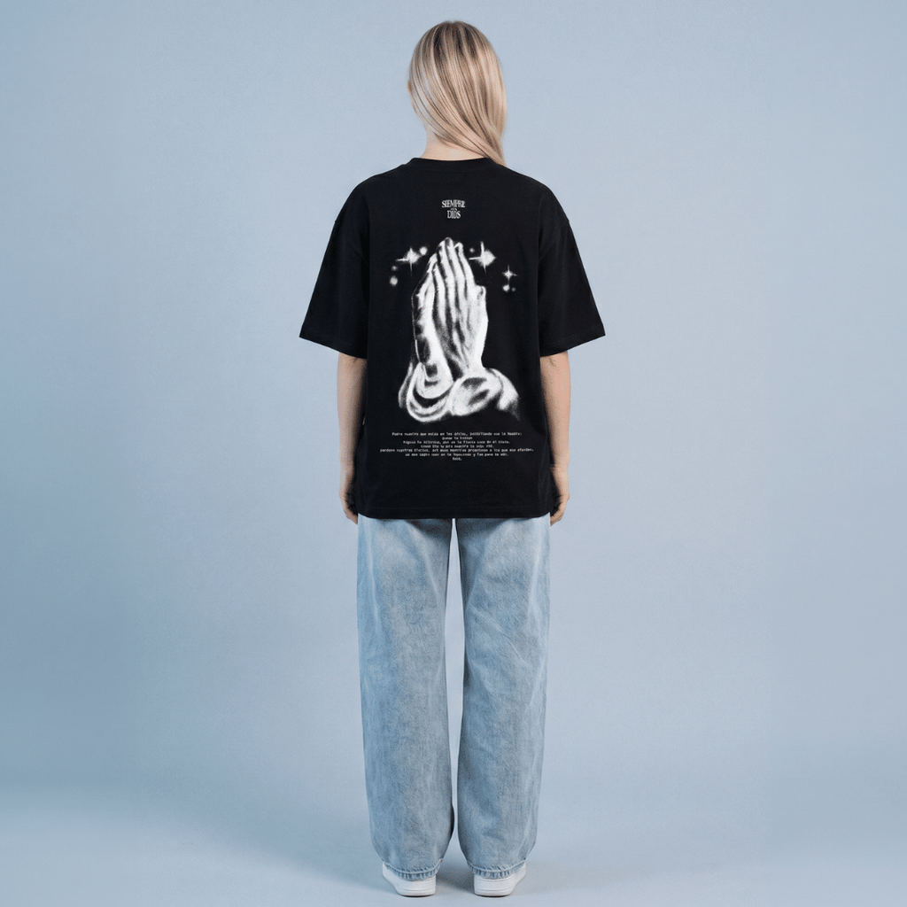 Tshirt oversized- MUJER- PADRE NUESTRO