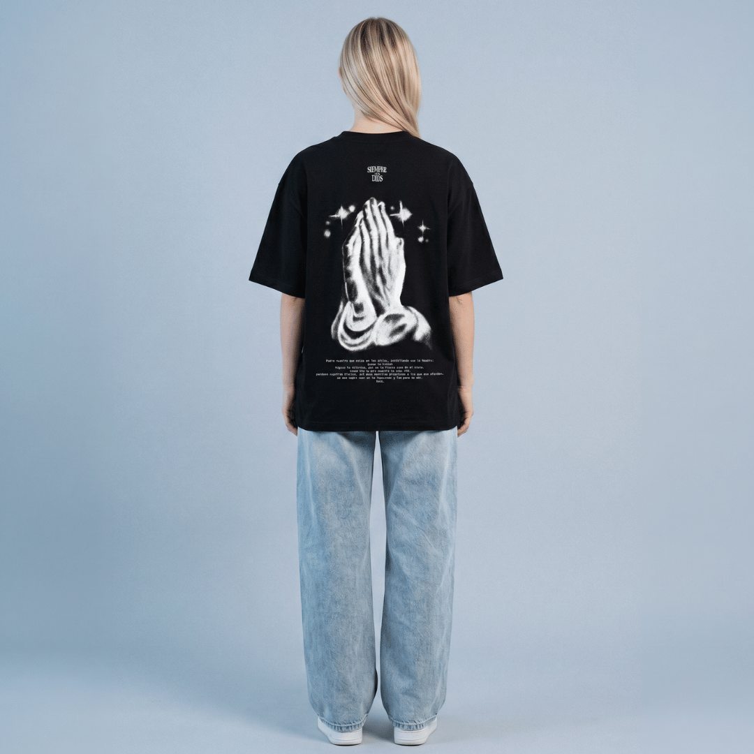 Tshirt oversized- MUJER- PADRE NUESTRO