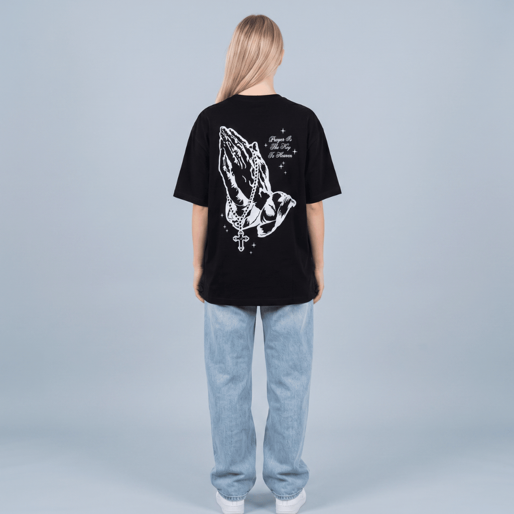 Tshirt oversized- Mujer- ORACION CRUZ