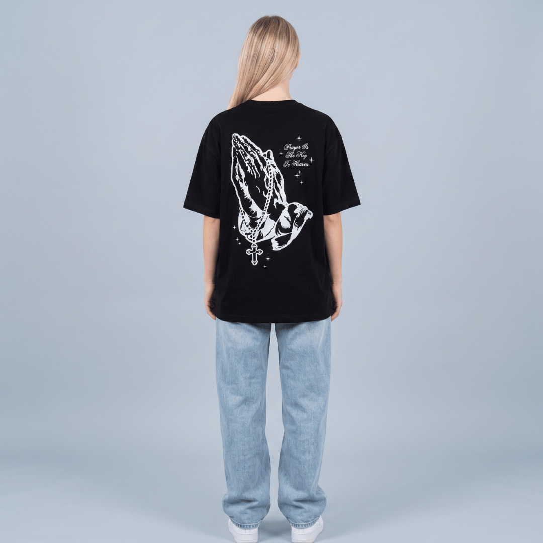 Tshirt oversized- Mujer- ORACION CRUZ