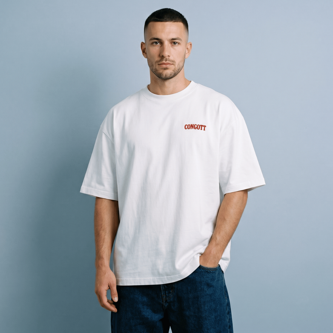 Tshirt oversized  ATENTOS A DIOS
