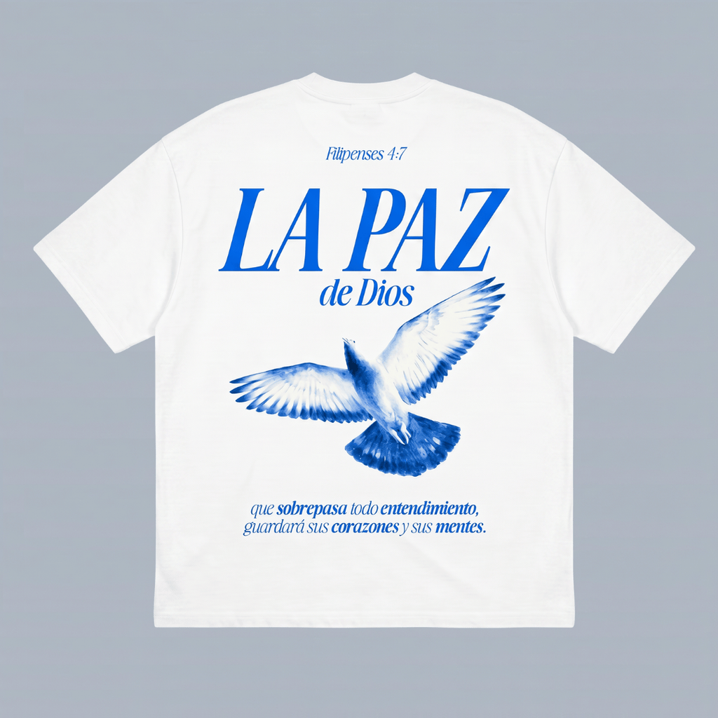 T-shirt oversized-LA PAZ DE DIOS-HOMBRE