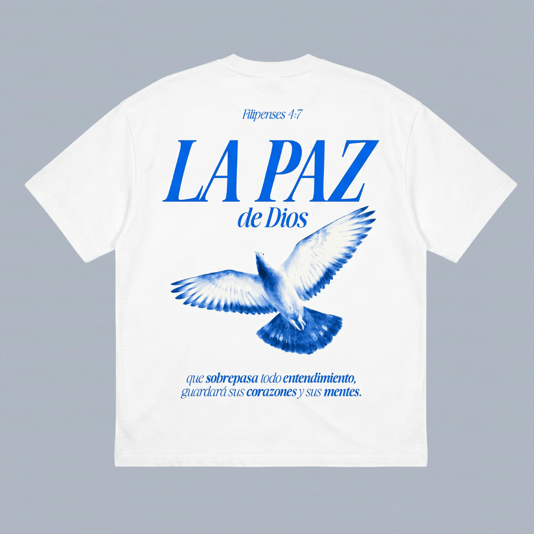 T-shirt oversized-LA PAZ DE DIOS-HOMBRE