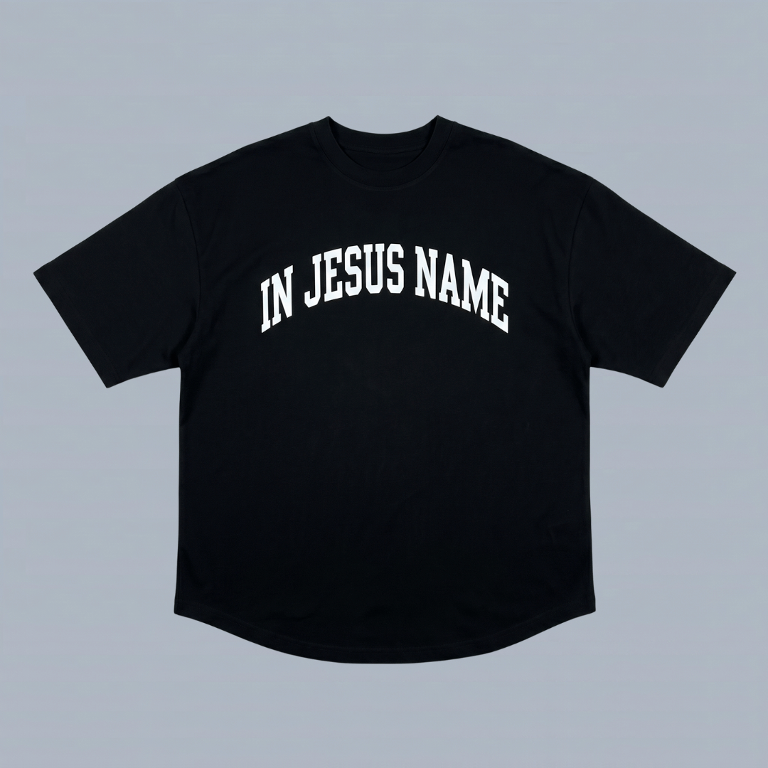 Tshirt oversized- MUJER- IN JESUS NAME