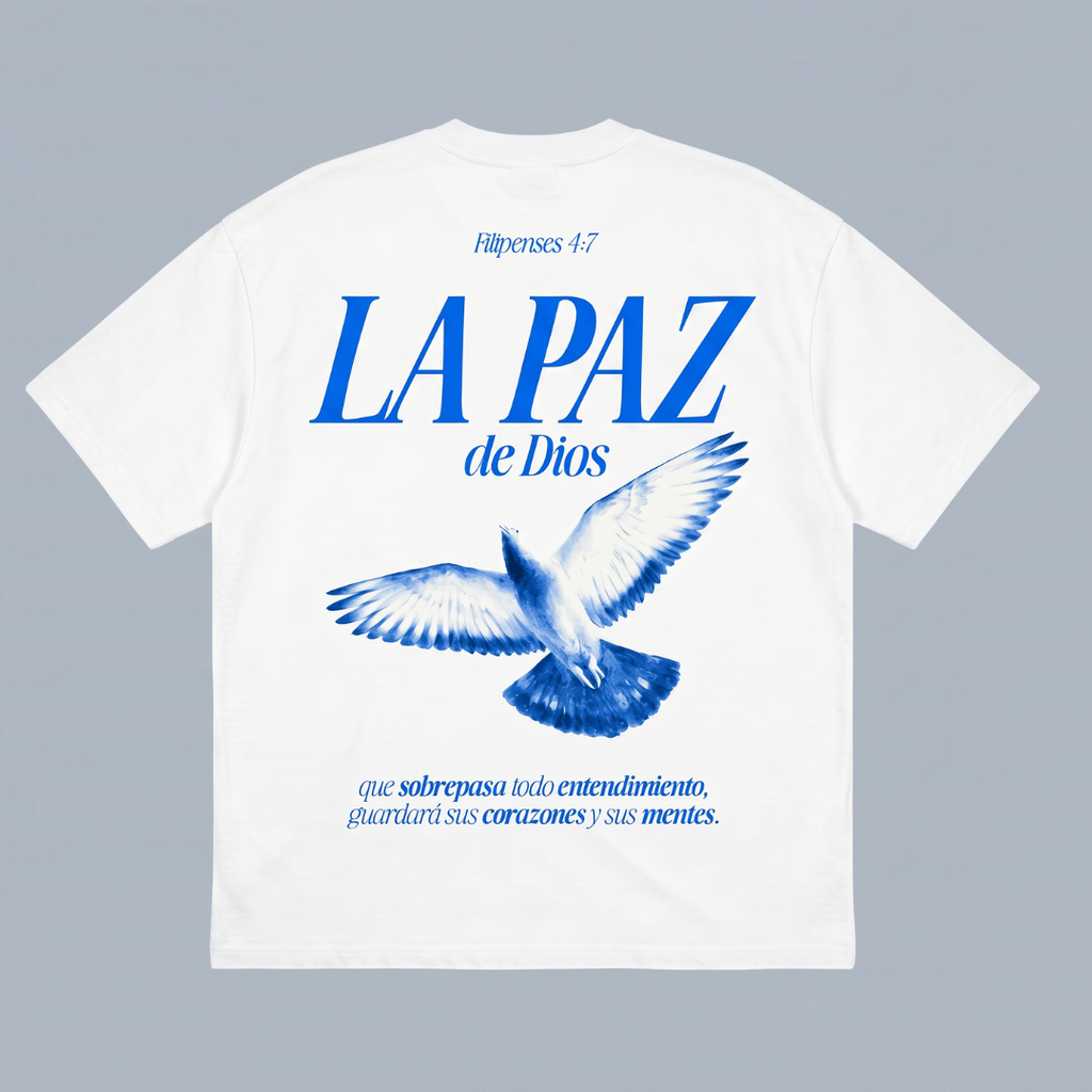 Tshirt oversized-LA PAZ DE DIOS-MUJER