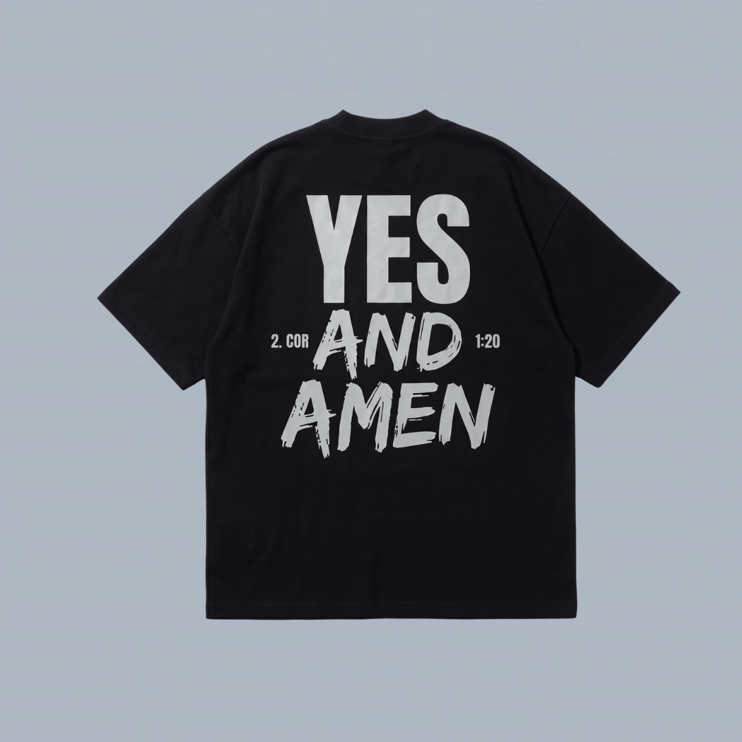 Tshirt oversized- HOMBRE-  YES AND AMEN
