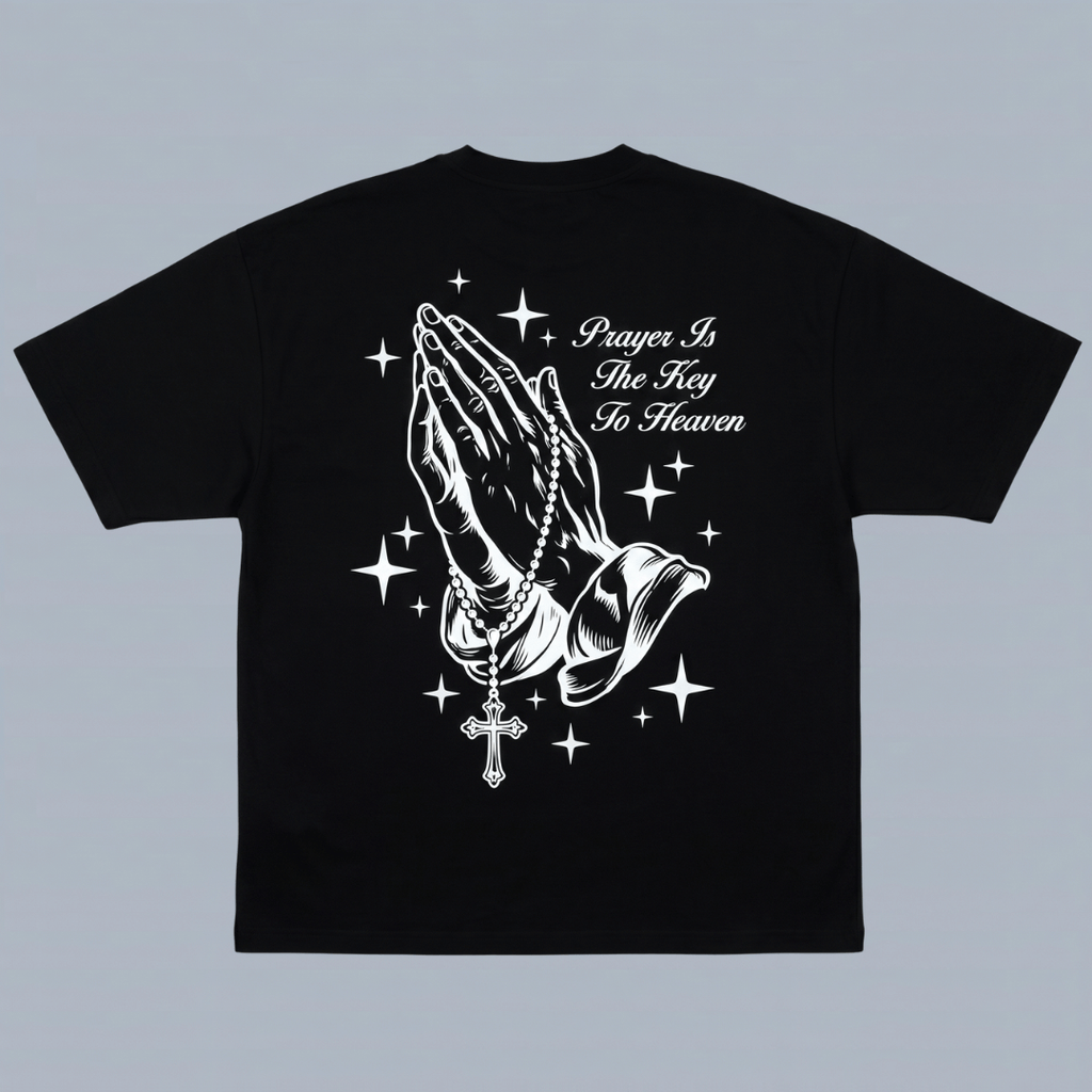 Tshirt oversized- Mujer- ORACION CRUZ