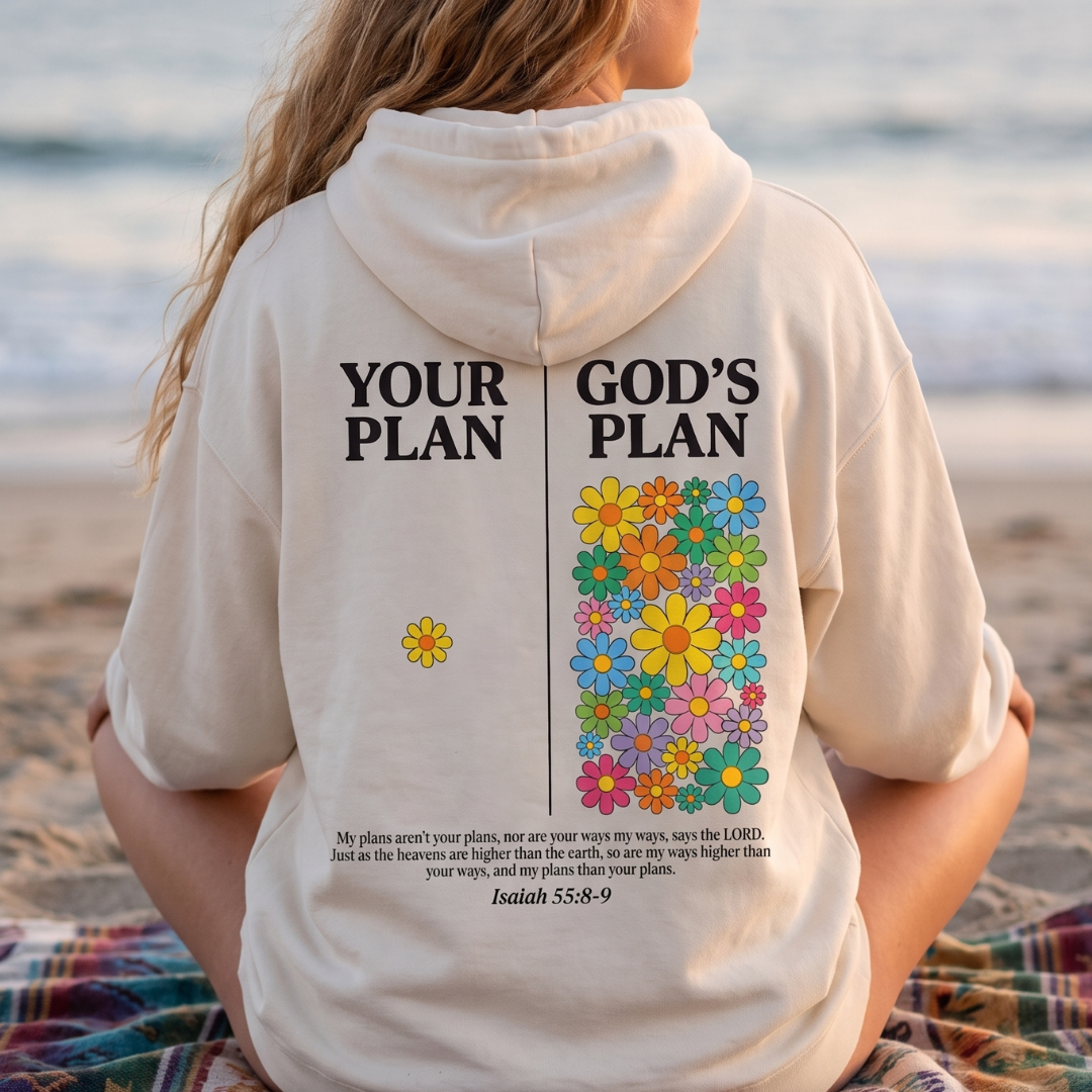 Buzo MUJER GOD PLAN YOUR PLAN