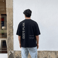 Tshirt oversized-NEGRO GOD IS PLAN / HOMBRE