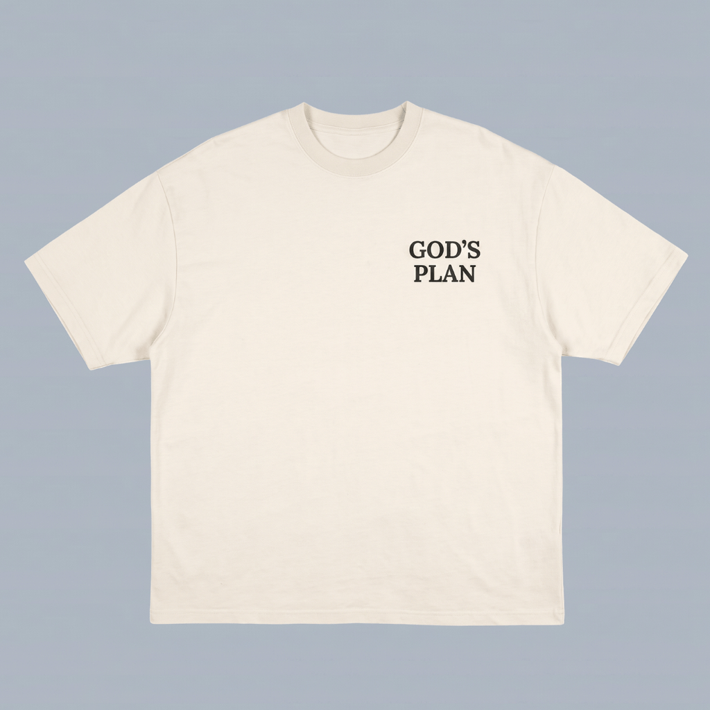 Tshirt oversized YOUR PLAN GOD PLAN / MUJER