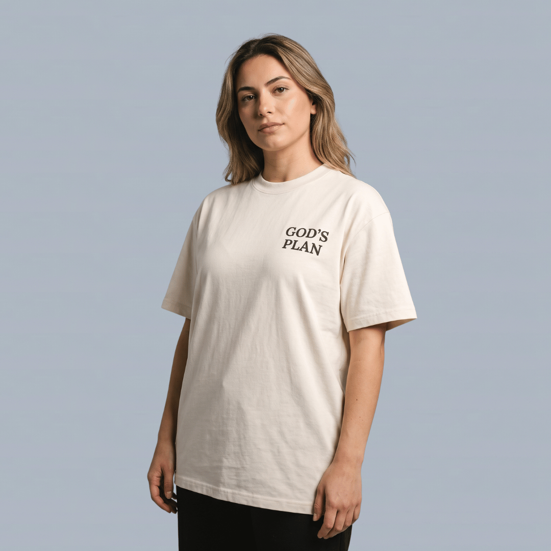 Tshirt oversized YOUR PLAN GOD PLAN / MUJER