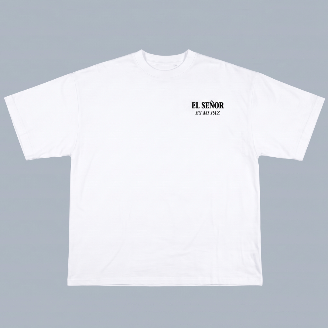 Tshirt oversized EL SEÑOR ES MI PAZ / MUJER