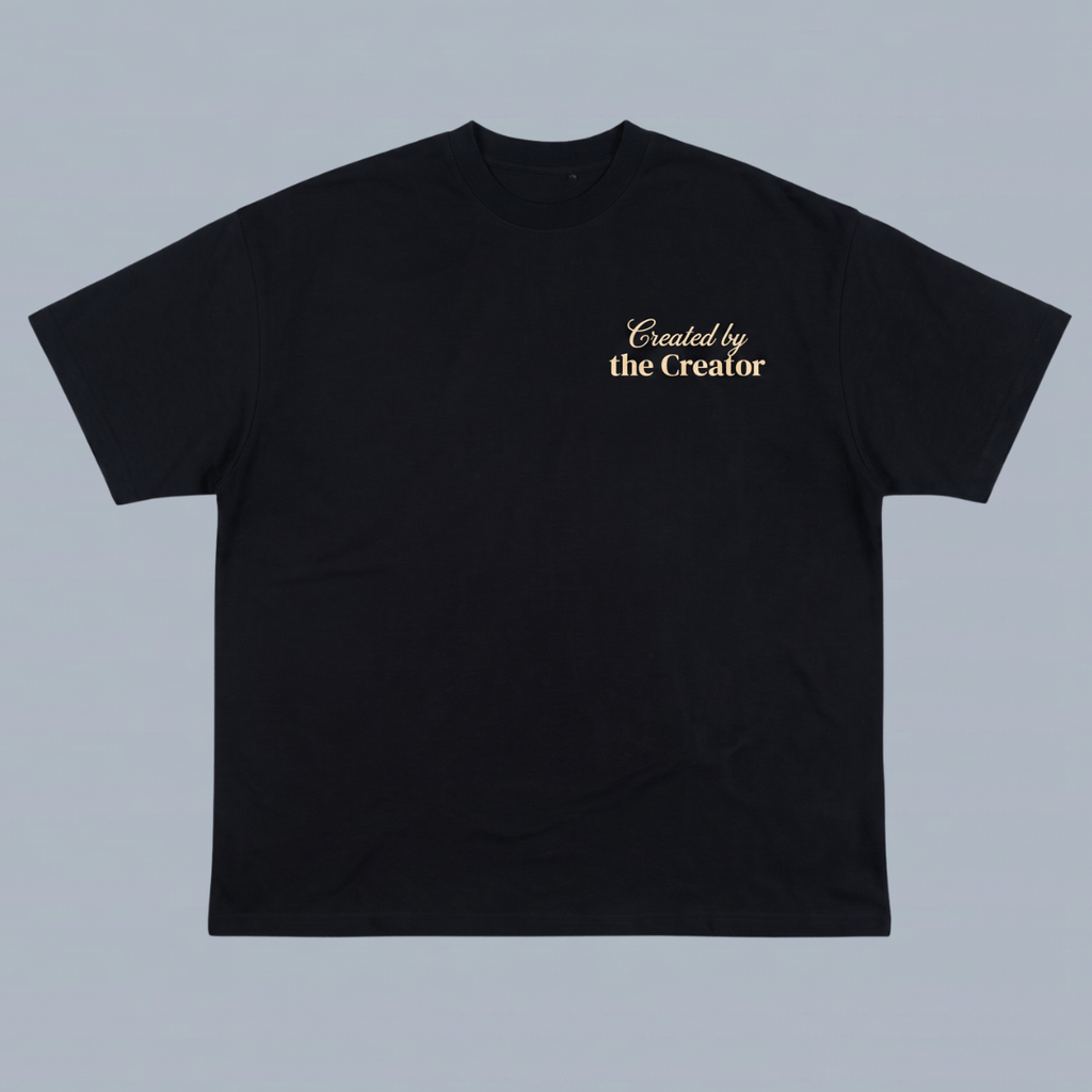 Tshirt oversized Created, by the Creditor / MUJER