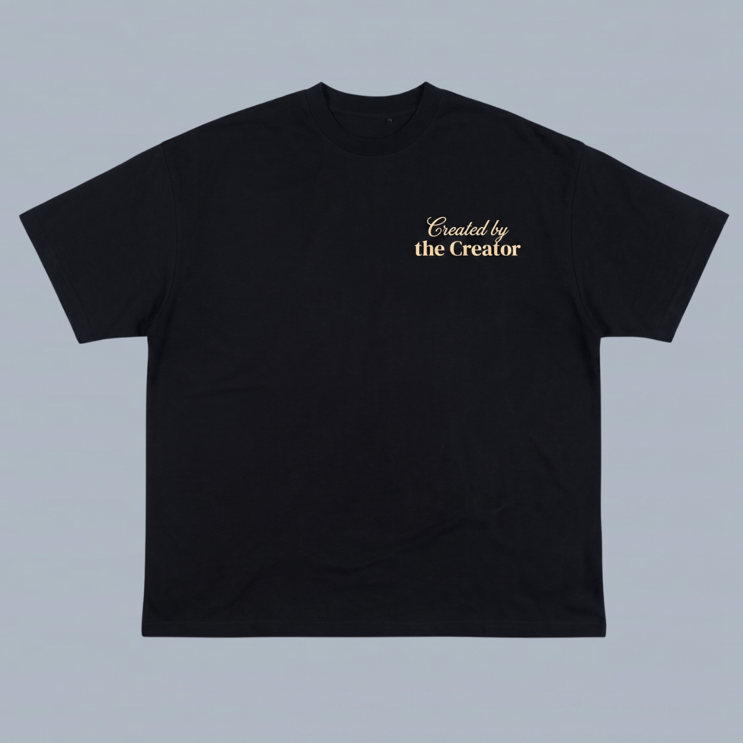 Tshirt oversized Created, by the Creditor / MUJER