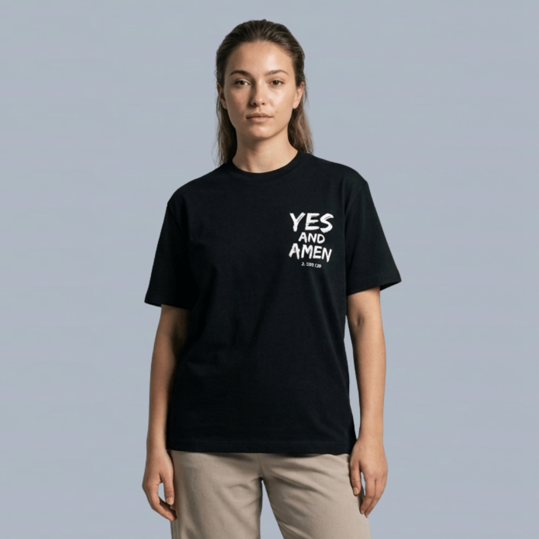 Tshirt oversized- MUJER-  YES AND AMEN