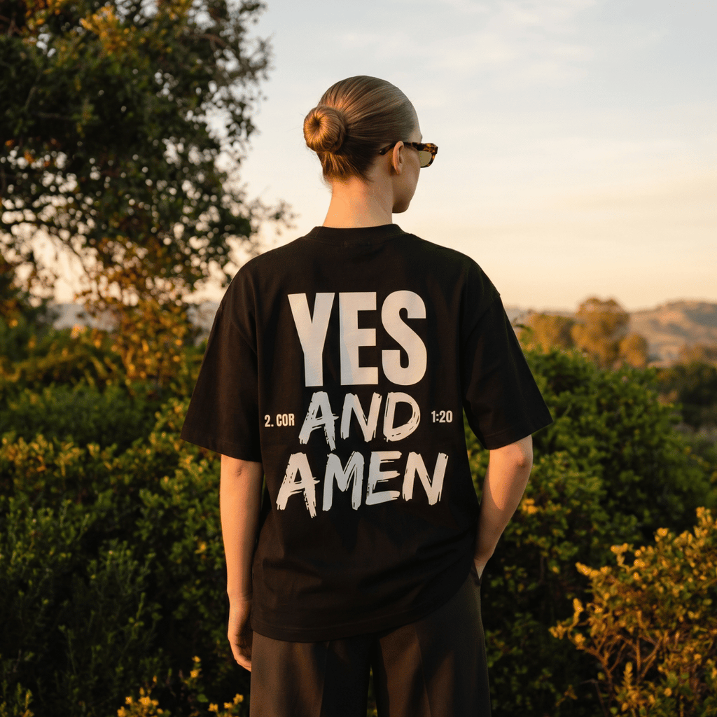 Tshirt oversized- MUJER-  YES AND AMEN