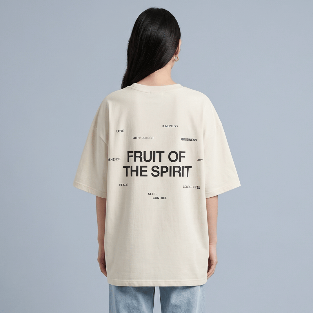 Tshirt oversized FRUIT OF THE SPIRIT / MUJER