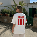 Tshirt oversized  JESUS 01 / MUJER