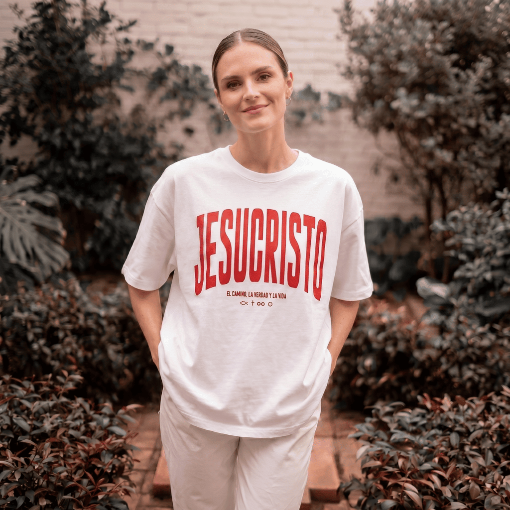Tshirt oversized  JESUCRISTO / MUJER