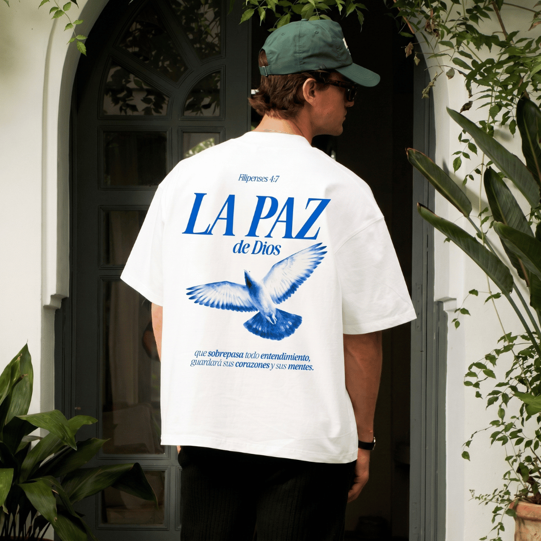 T-shirt oversized-LA PAZ DE DIOS-HOMBRE