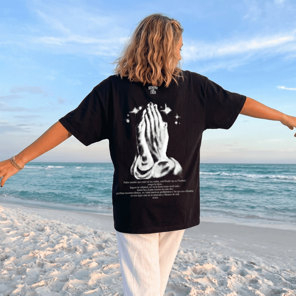 Tshirt oversized- MUJER- PADRE NUESTRO