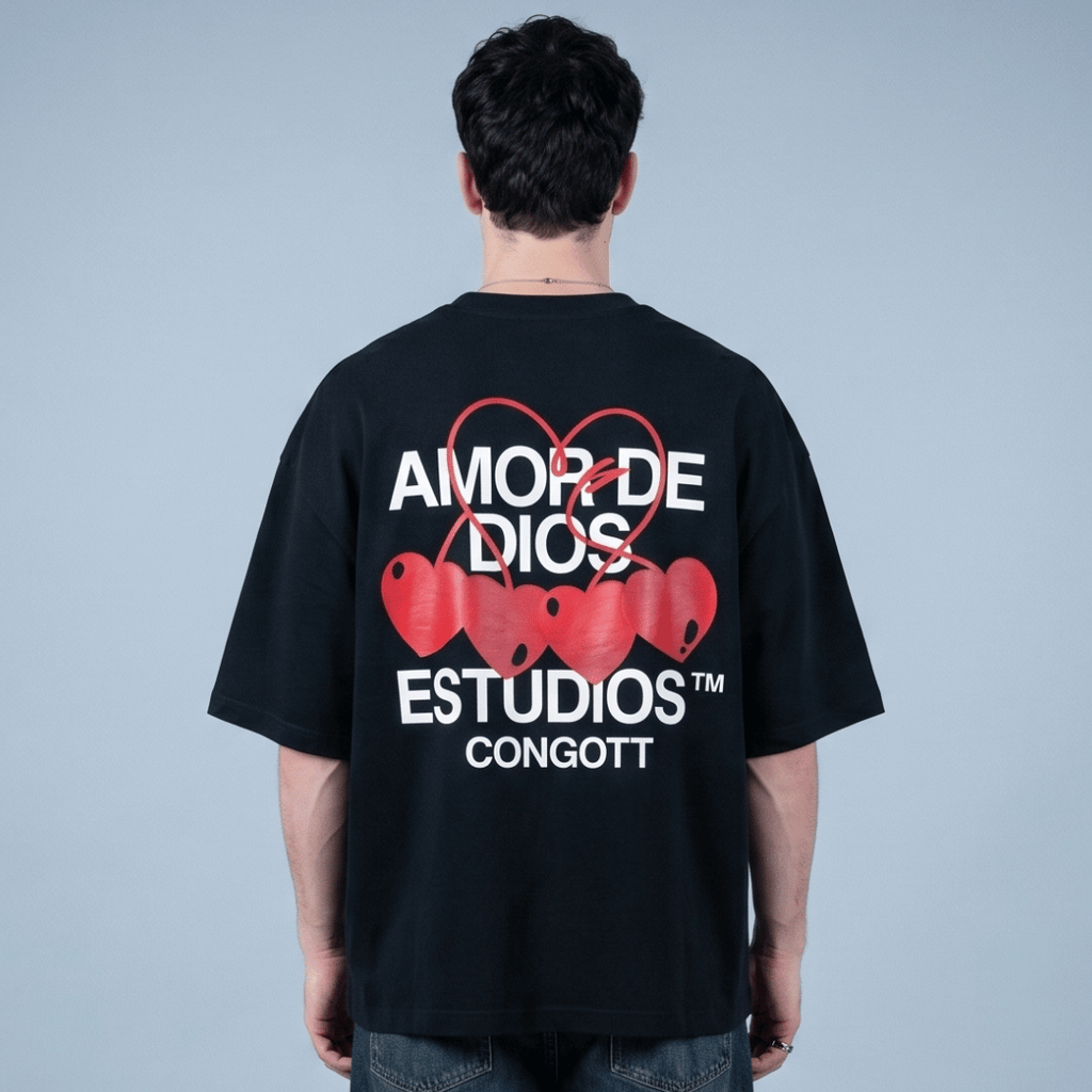 Tshirt oversized-AMOR DE DIOS / HOMBRE