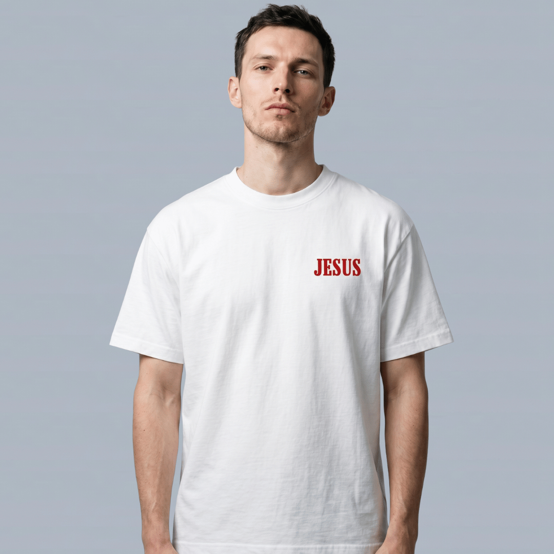 Tshirt oversized JESUS 01 / HOMBRE