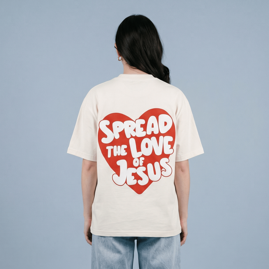Tshirt oversized UPREAD THE LONE JESUS / MUJER
