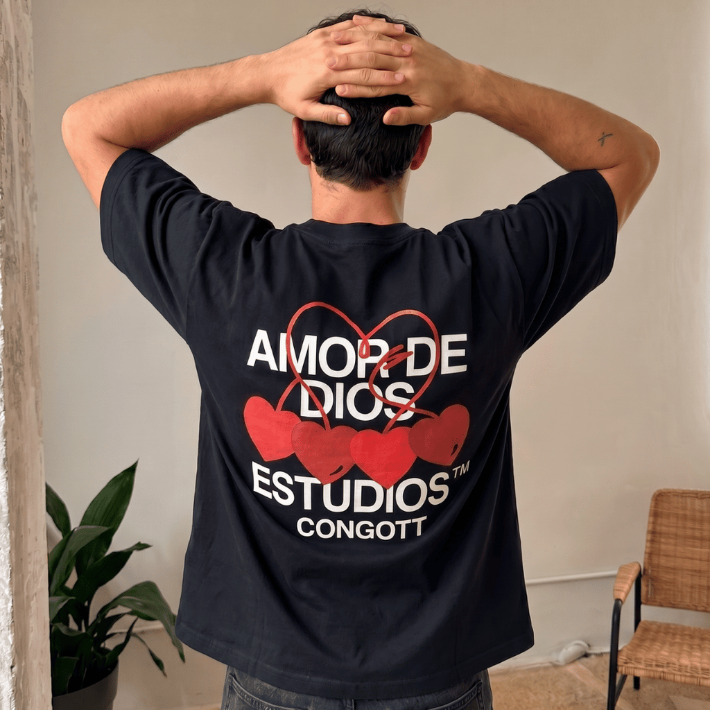 Tshirt oversized-AMOR DE DIOS / HOMBRE