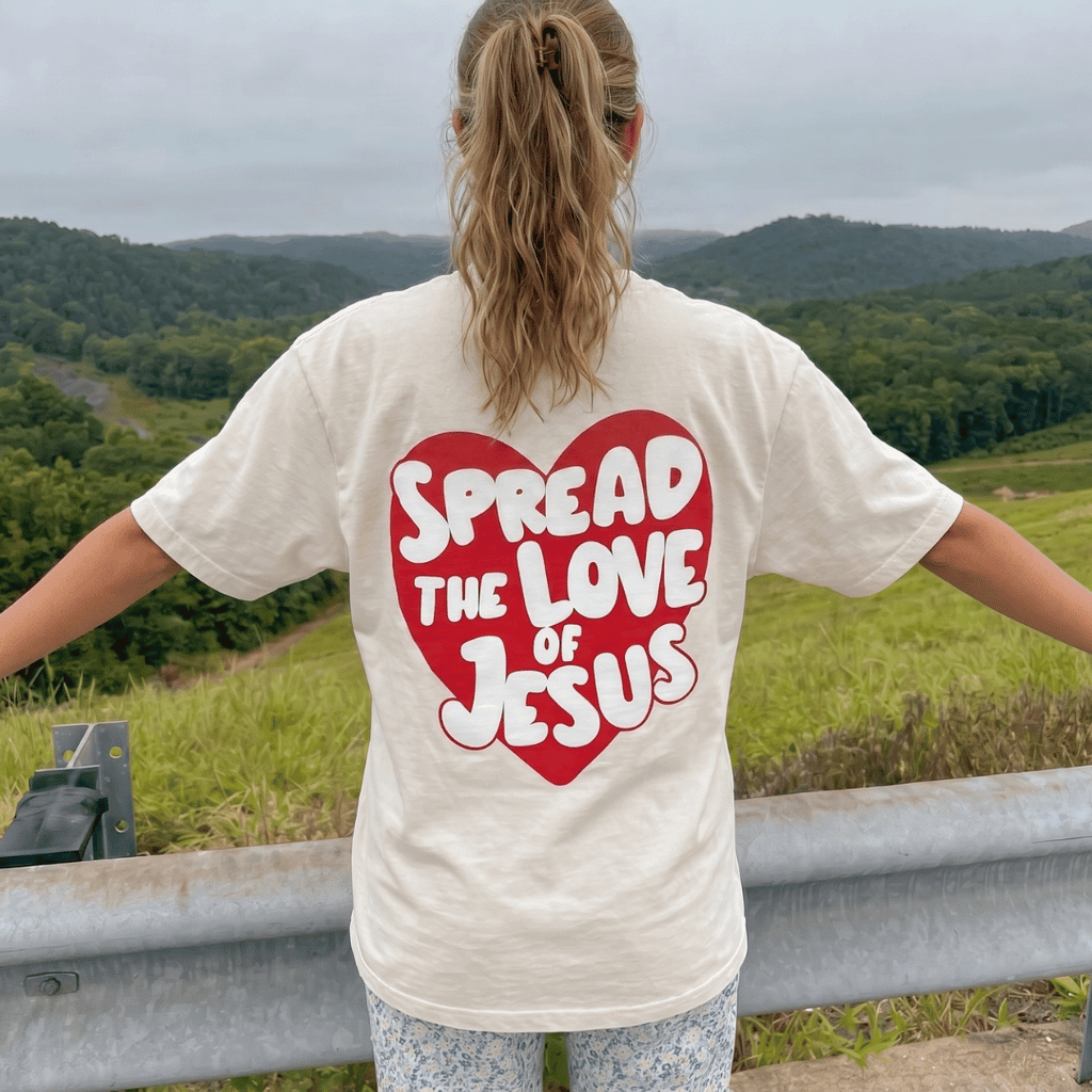 Tshirt oversized UPREAD THE LONE JESUS / MUJER