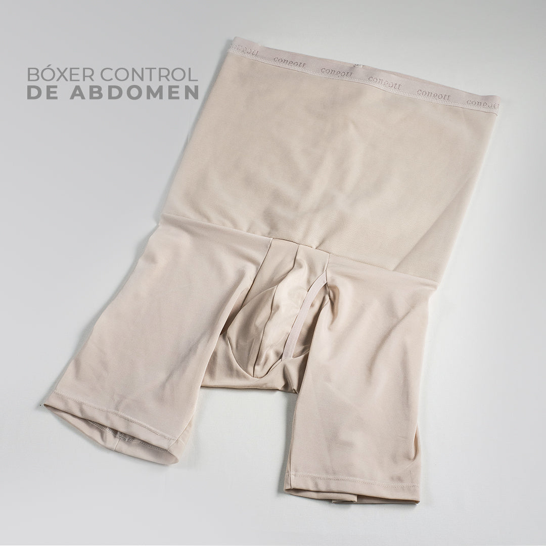 Bóxer de Control Abdominal para Hombre – Comodidad, Estilo y Moldeo Diario