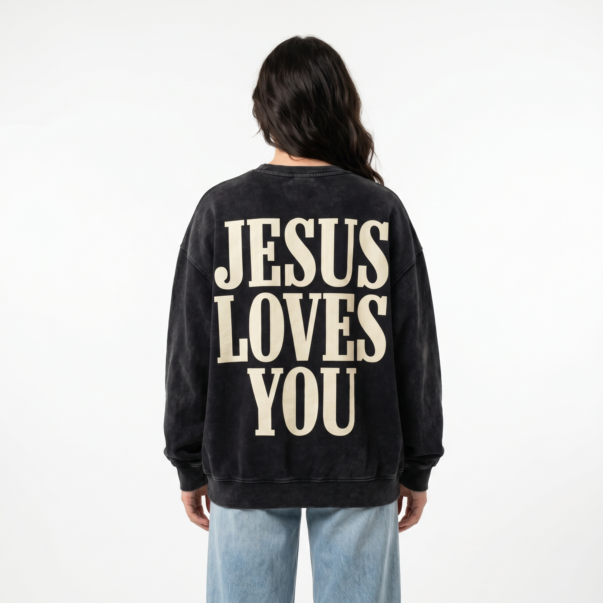 Buzo UNISEX JESUS LOVE YOU H
