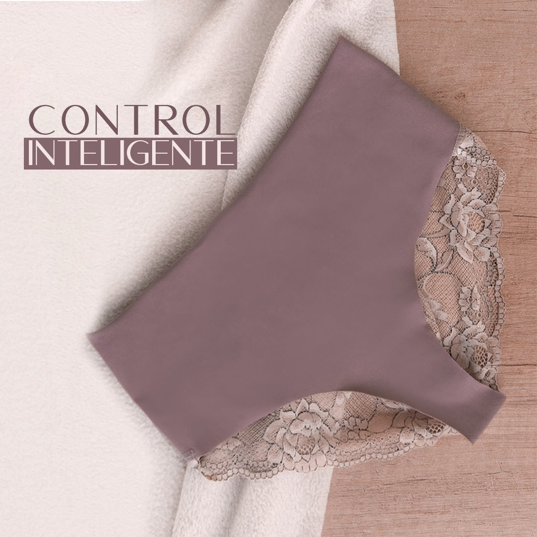 Paquete x 3 Panty clásico de control.