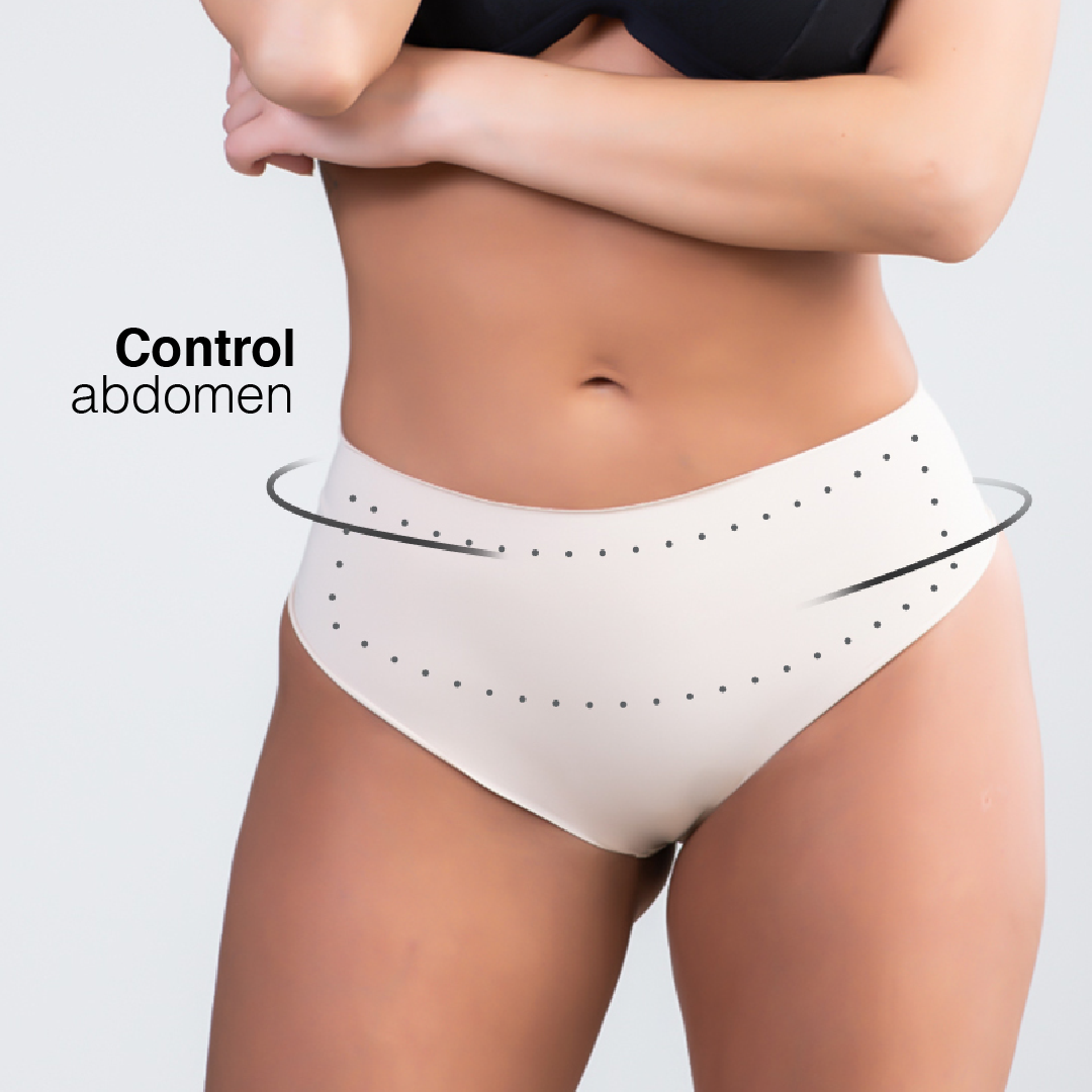 Paquete x 3 Tanga Control Abdomen Bajo – Moldeo Invisible y Confort Total